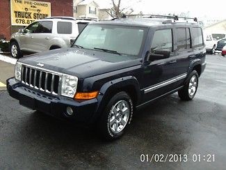 2006 jeep commander limited hemi dvd roof leather ga suv no issues we ship bid!!