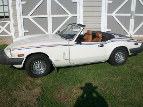 1980 triumph spitfire base convertible 2-door 1.5l