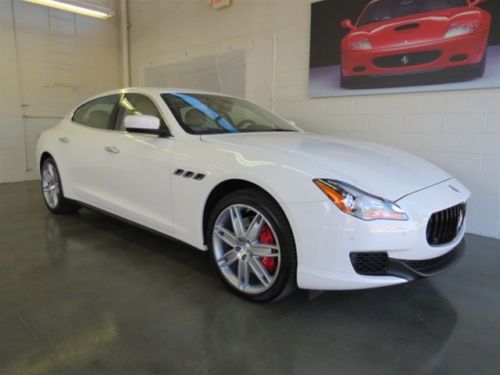 S q4 new quattroporte twin turbo 3.0l bluetooth, navigation, leather,