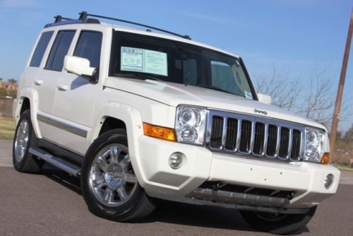 2010 jeep commander limited 4x4 hemi v8 muti sunroof pkg l@@k!