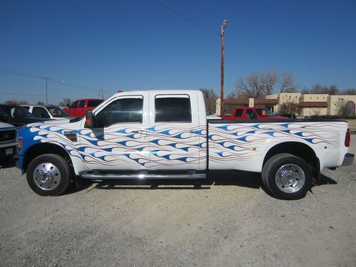 2008 ford f450 lariat crew cab dually 4x4 6.4 powerstroke diesel