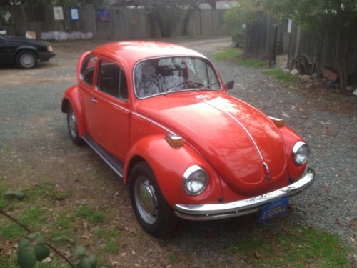 1972 vw super beetle