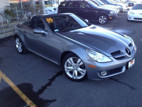 09 mercedes slk 350 finance hard top convertible low miles clean