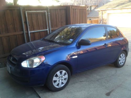 2008 hyundai accent gs hatchback 2-door 1.6l