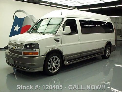 2013 chevy express 3500 southern comfort elite dvd 25k texas direct auto