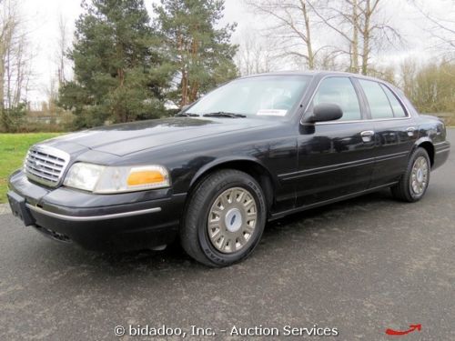 Ford crown victoria police interceptor sedan a/c power windows heated mirrors