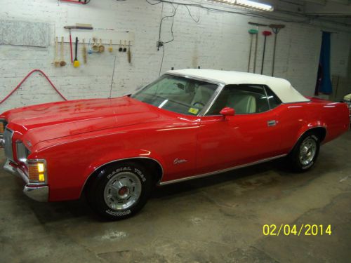 1971 mercury couger xr 7 convertible