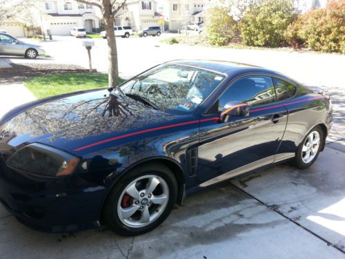 2005 hyundai tiburon gs coupe 2-door 2.0l