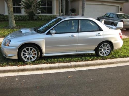 2004 subaru impreza wrx sti  super clean.