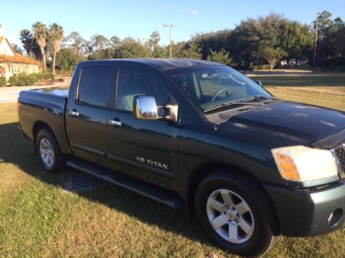 2005 NISSAN TITAN LE CREW CAB FL TRUCK NO RESERVE, image 2