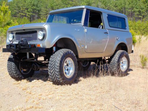 Frame off restored 1966 international scout 4x4