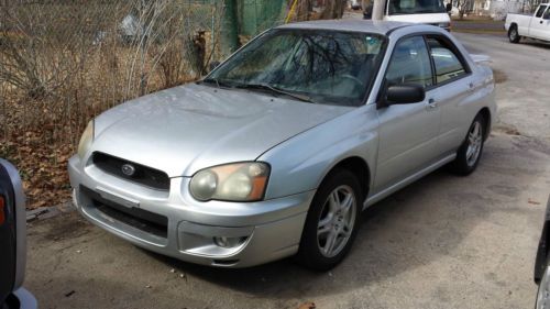 2005 subaru impreza rs 5 speed wrx wheels 180k runs and drives needs work