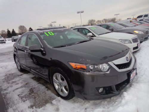 2.4l acura tsx with low miles and priced below market