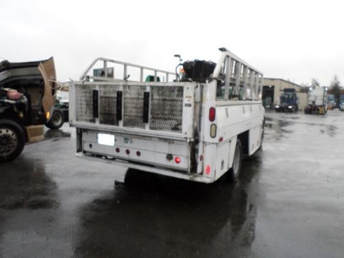 2000 Ford F-450 Super Duty Power Stroke Diesel Utility Tire Truck Body Bed CA, image 4