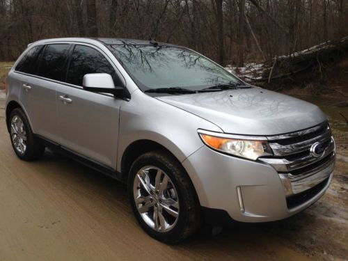 2011 ford edge limted_push start_pano.roof_navi_sync_rebuilt salvage_no reserve!