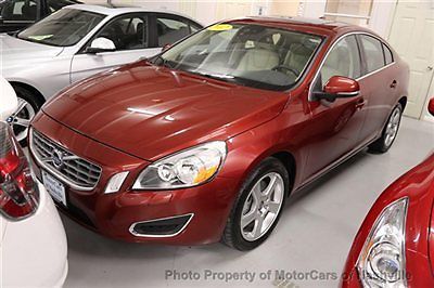 &#039;12 s60 t5 sunroof warranty carfax 1-owner htd seats extra clean