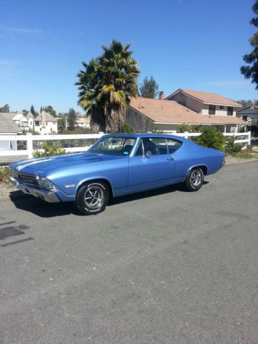 1968  chevelle ss396  real 138 car no clone