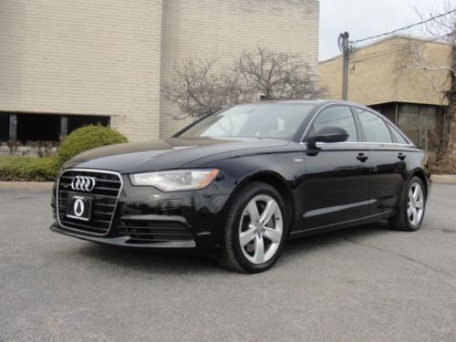 Beautiful 2012 audi a6 3.0t quattro, premium plus package, warranty