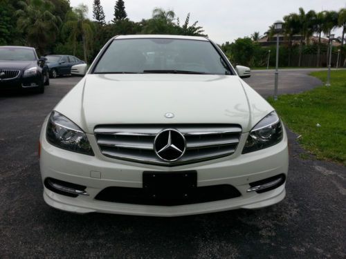 &#034; no reserve &#034; 2011 mercedes benz c300 4matic awd