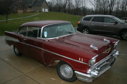 1957 2 Door Bel Air Hardtop Numbers Matching!, image 7