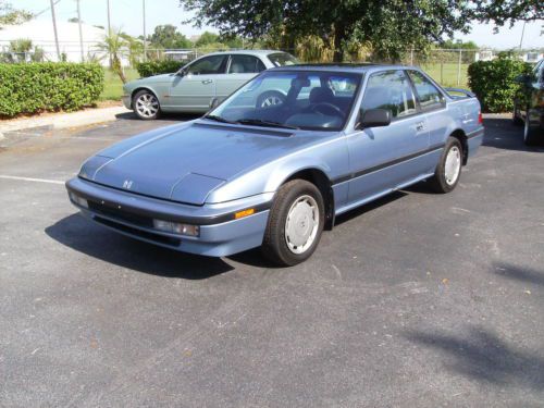 90 honda prelude si 5 speed stock survivor!! orig paint &amp; interior florida!