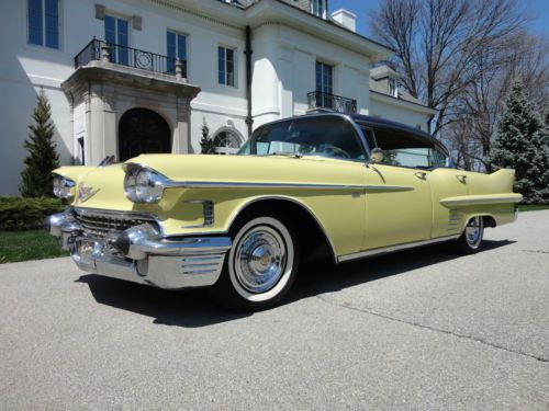 1958 cadillac 62 series. most documented 58 in the country since new! one owner1