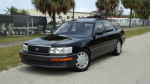 1994 lexus ls400 all black , heat seats, cd, nicest you will ever find