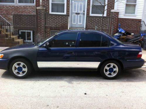 1996 toyota corolla base sedan 4-door 1.6l