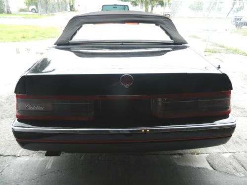 GORGEOUS1991 CADILLAC ALLANTE, 55,000 ORIGINAL MILES, BLACK ON BLACK, LO RESERVE, image 6