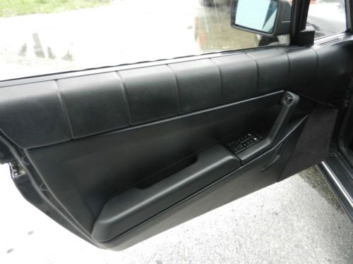 GORGEOUS1991 CADILLAC ALLANTE, 55,000 ORIGINAL MILES, BLACK ON BLACK, LO RESERVE, image 9