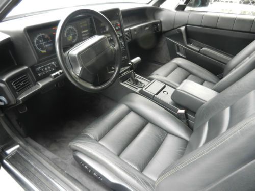 GORGEOUS1991 CADILLAC ALLANTE, 55,000 ORIGINAL MILES, BLACK ON BLACK, LO RESERVE, image 10