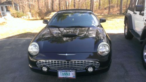 2002 ford thunderbird evening black