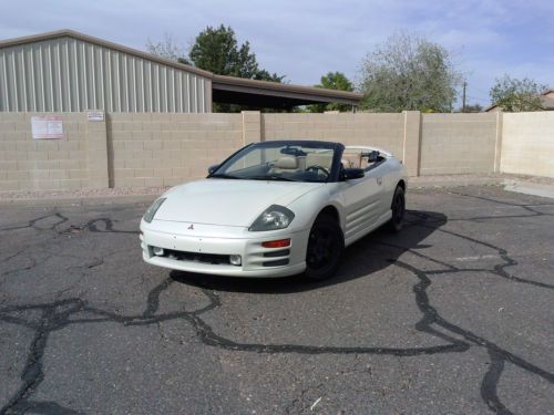 2001 mitsubishi eclipse spyder gt convertible 2-door 3.0l