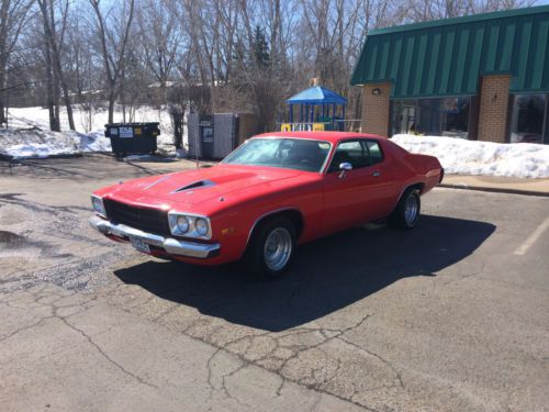 1974 plymouth roadrunner base coupe 2-door 5.9l