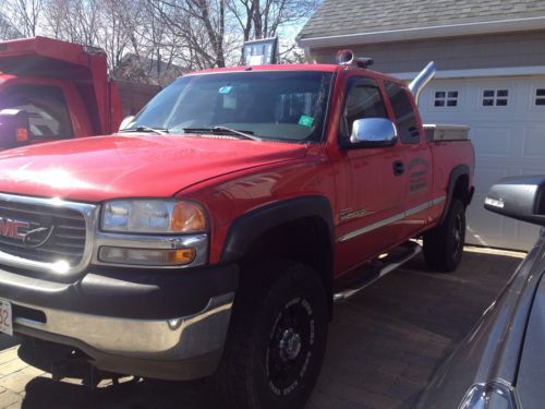 2001 gmc sierra 2500 hd sl crew cab pickup 4-door 6.6l