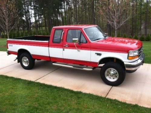 Immaculate 1997 ford f250 7.3l powerstroke turbo diesel w/ low miles