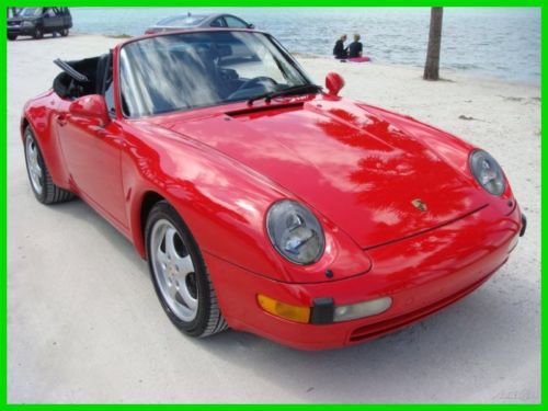 1995 911 993 carrera conv 2 sarasota owners only 29k miles unmolested example