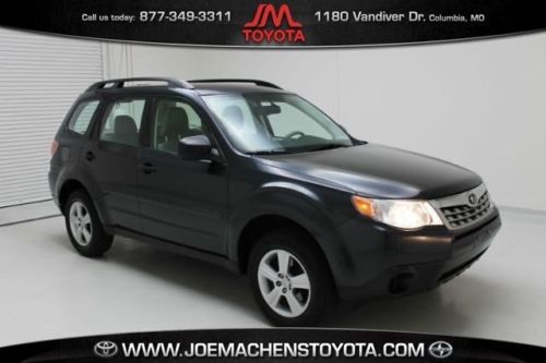 2012 subaru forester - 1 owner, all wheel drive, clean interior *financing avail