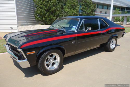 1972 chevrolet nova custom classic street rod / yenko style musclecar / video