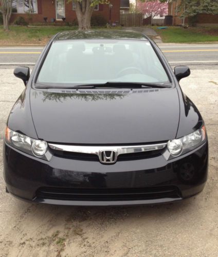 Certified 2007 honda civic lx, very low miles, no accidents