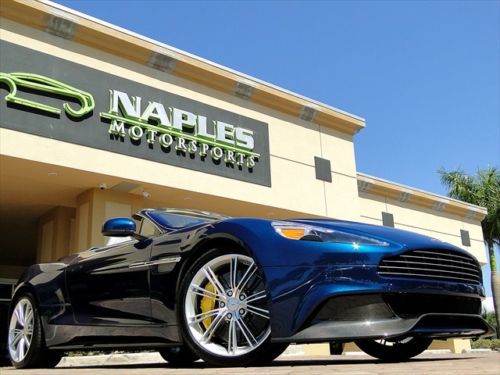 2014 aston martin vanquish volante, seat quilting, 20&#034; wheels, carbon fiber