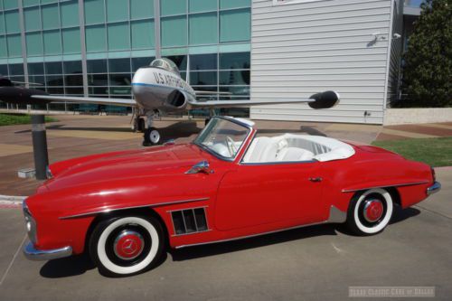 1957 mercedes-benz 190sl roadster classic sl beauty - video