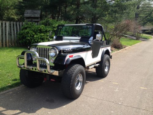 1977 jeep cj5 custom paint 2-door 5.0l