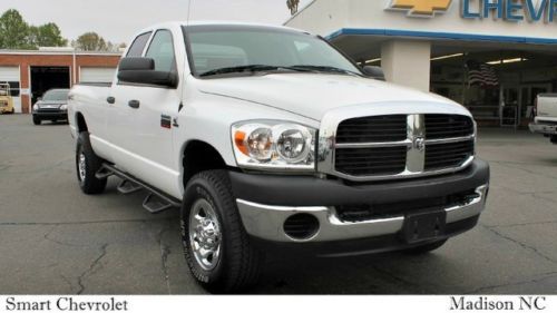 2008 dodge ram 2500 6 speed manual cummins turbo diesel 4x4 longbed pickup truck