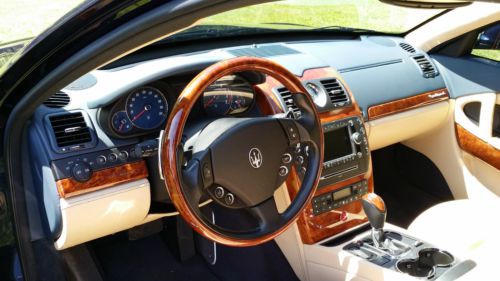 Exec GT 17,000 miles,Blue Ocean/New Sand,Paddle Shifters,Vavona Wood,19" V Rims, US $65,000.00, image 9