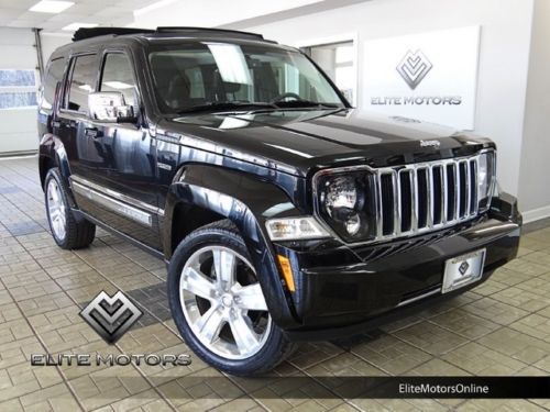 11 jeep liberty limited 4wd awd pano roof heated seats premium sound