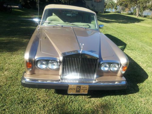 1979 rolls royce silver wrath ll, low mileage, excellent condition
