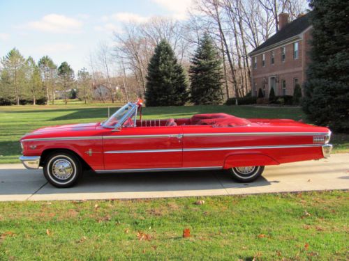 1963 ford galaxie 500xl convertible