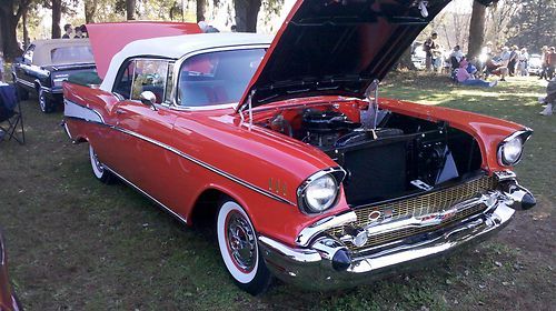 1957 chevrolet bel air convertible aaca grand national winner