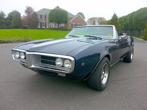 1967 firbird convertible 326 automatic we ship world wide